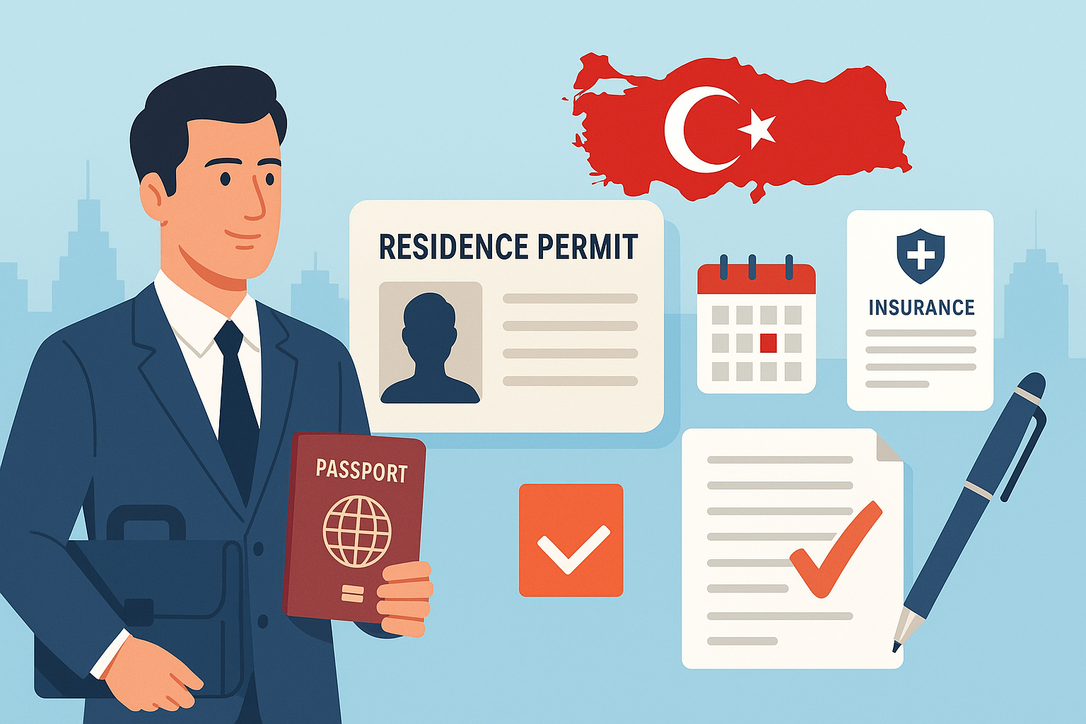 How to Get a Residence Permit in Turkey for Foreigners? – 2025