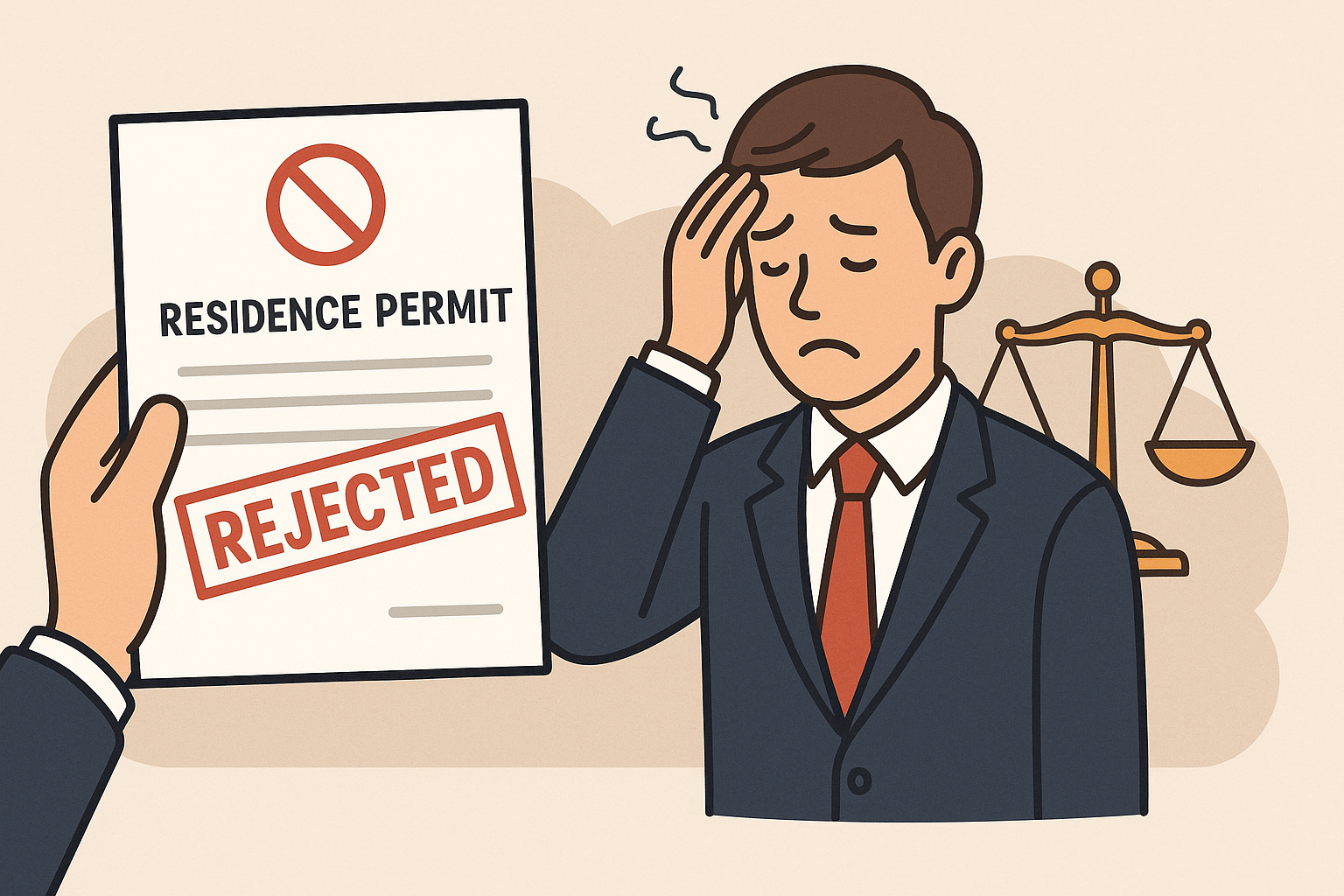 ❗ What to Do If Your Residence Permit Application Is Rejected? Your Legal Rights – 2025